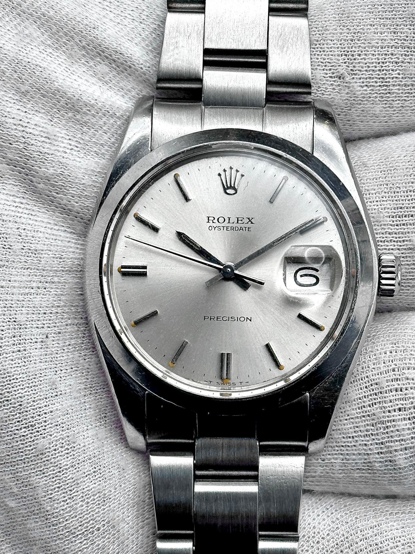 Rolex Oyster Precision Ref. 6694 - dial silver - garanzia - revisionato