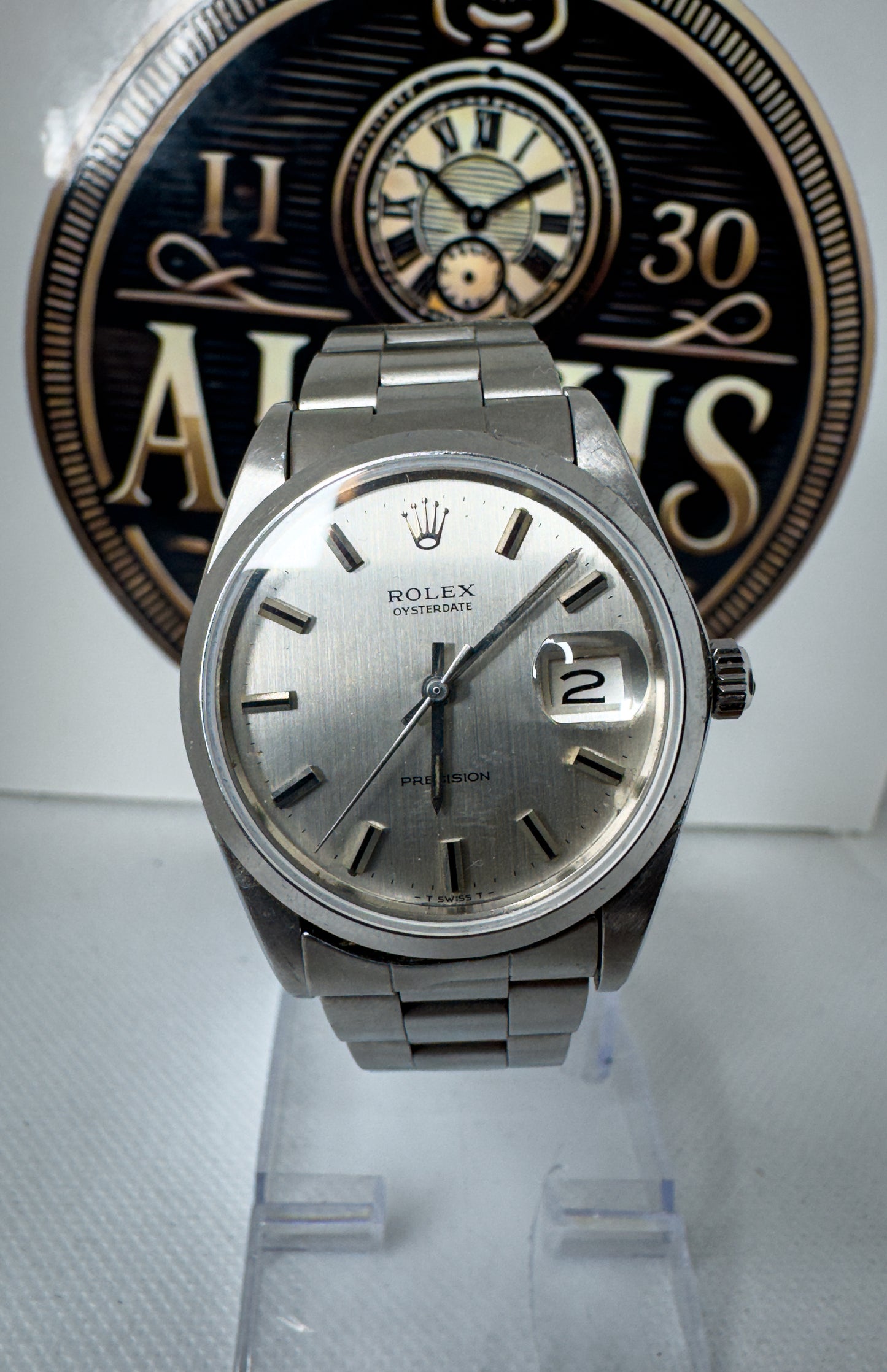 Rolex Oyster Precision 6694 - Orologio Vintage Uomo - Vetro Zaffiro