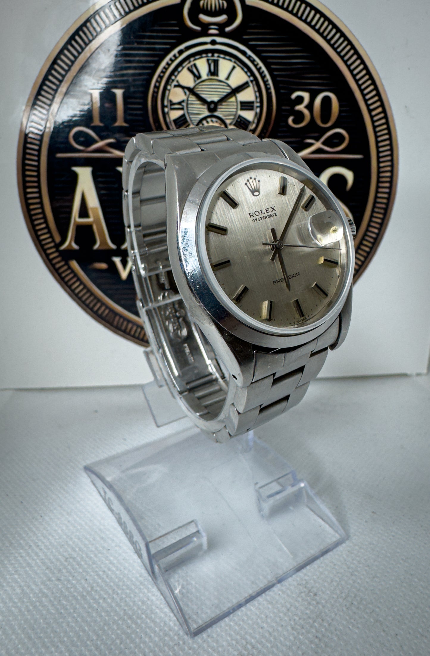 Rolex Oyster Precision 6694 - Orologio Vintage Uomo - Vetro Zaffiro