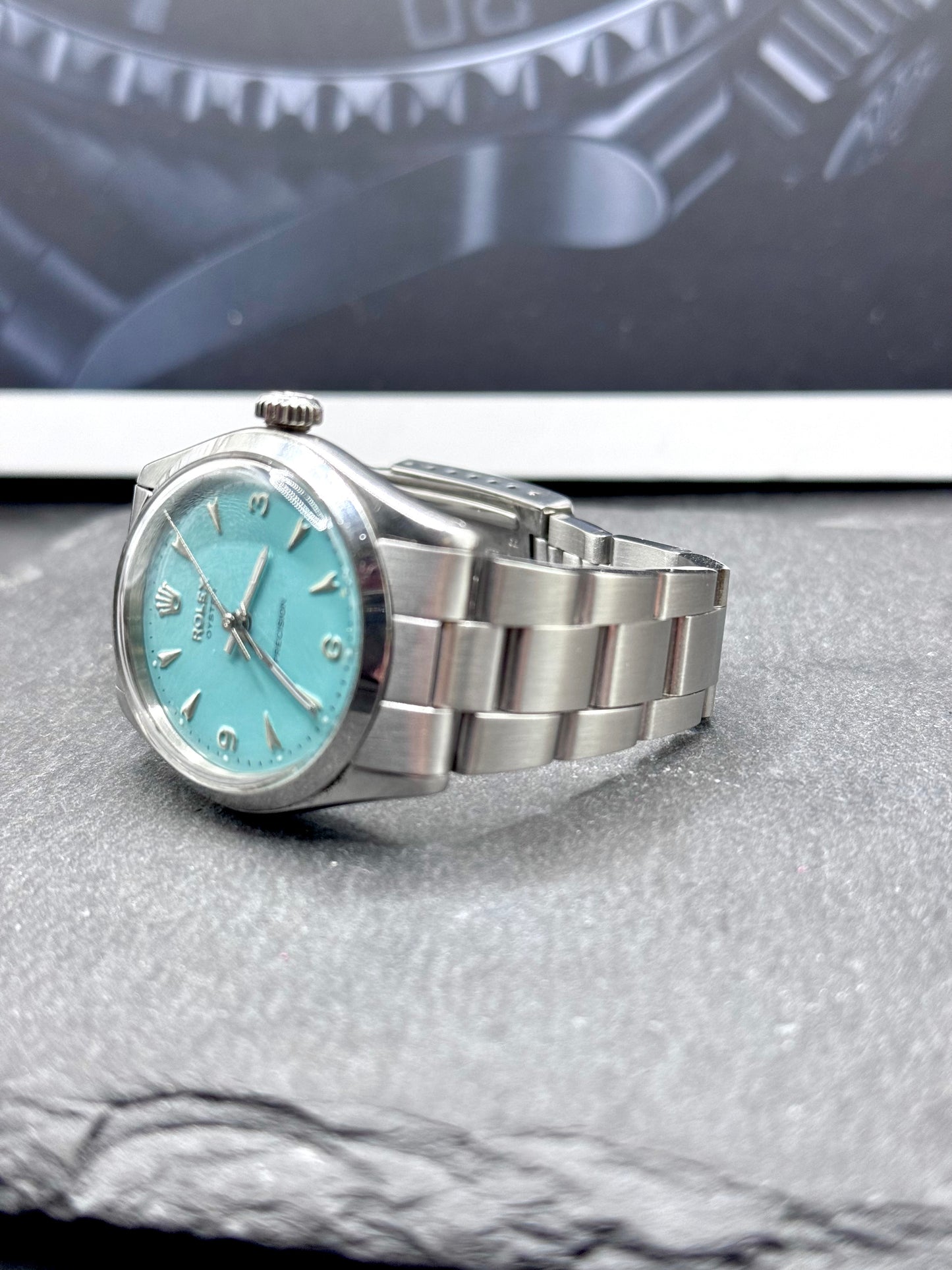 Rolex Oyster Precision Ref. 6282 dial Tiffany - garanzia negozio - revisionato