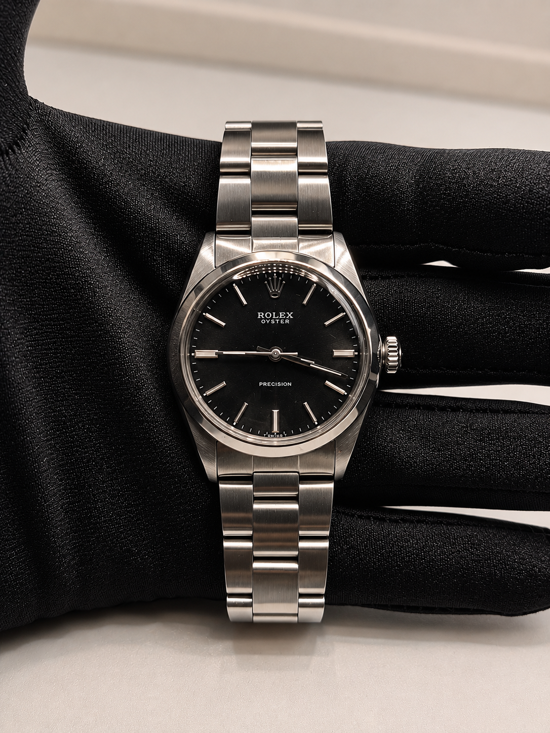 Rolex Oyster Precision Ref. 6426 dial nero - garanzia - revisionato