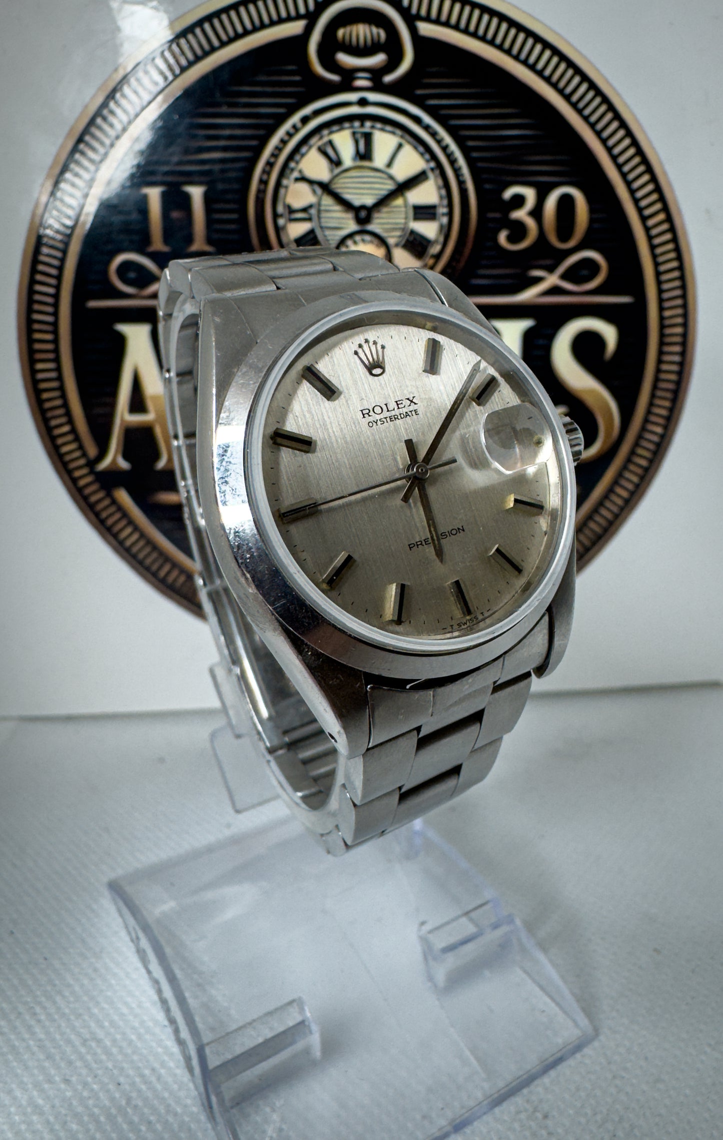 Rolex Oyster Precision 6694 - Orologio Vintage Uomo - Vetro Zaffiro