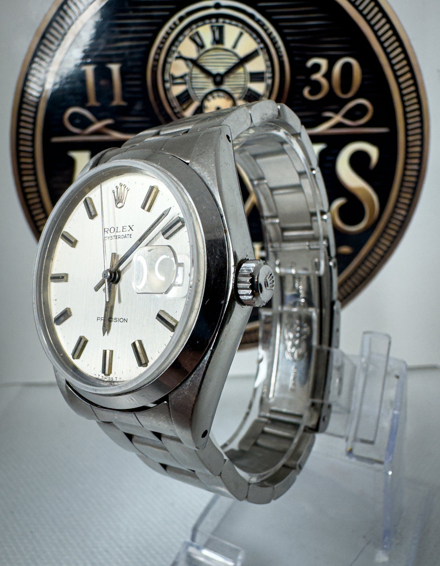 Rolex Oyster Precision 6694 - Orologio Vintage Uomo - Vetro Zaffiro