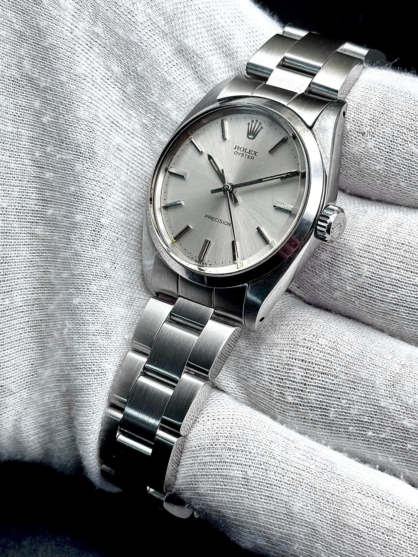 Rolex Oyster Precision Ref. 6426 Quadrante Silver  - garanzia - revisionato