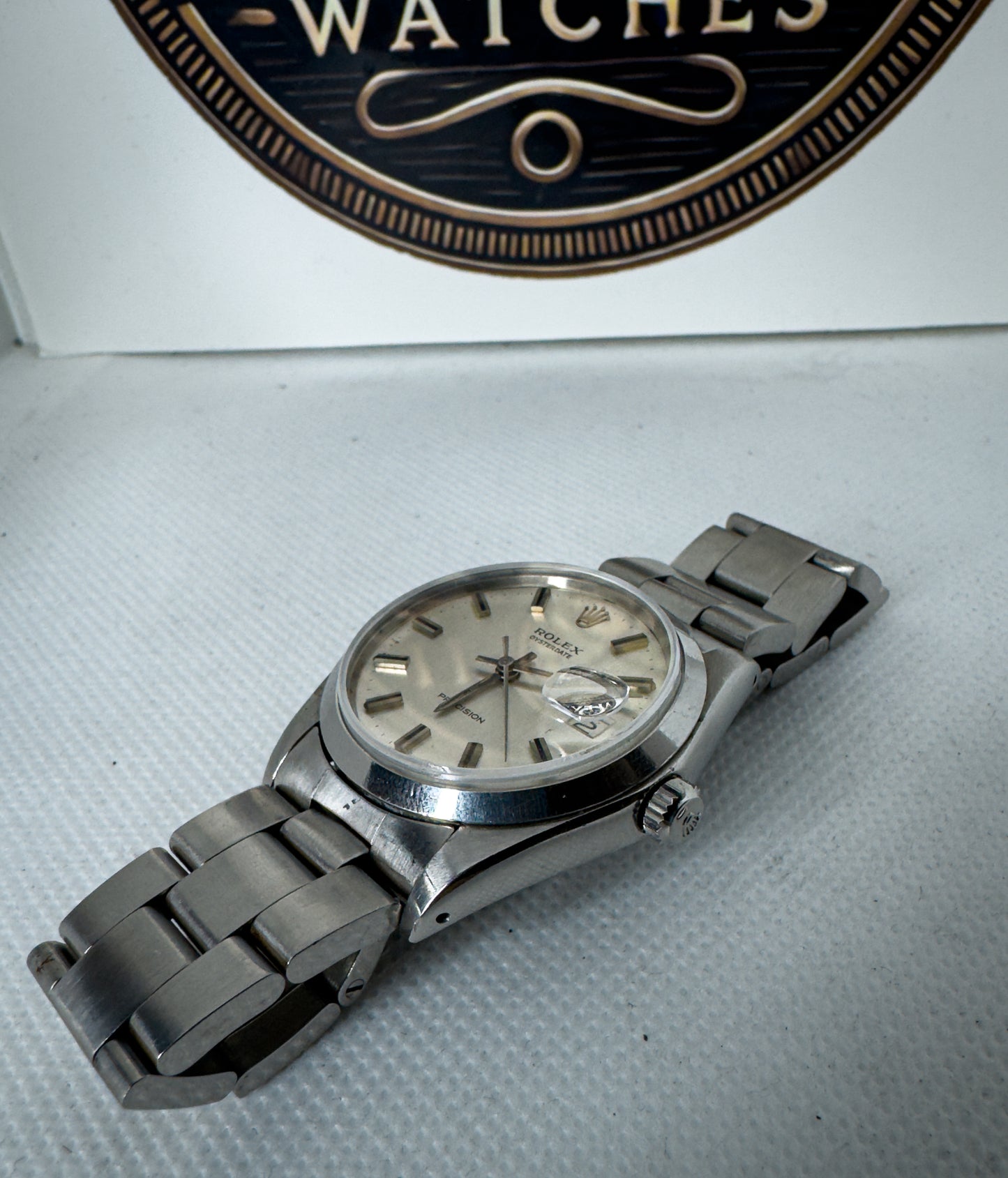 Rolex Oyster Precision 6694 - Orologio Vintage Uomo - Vetro Zaffiro