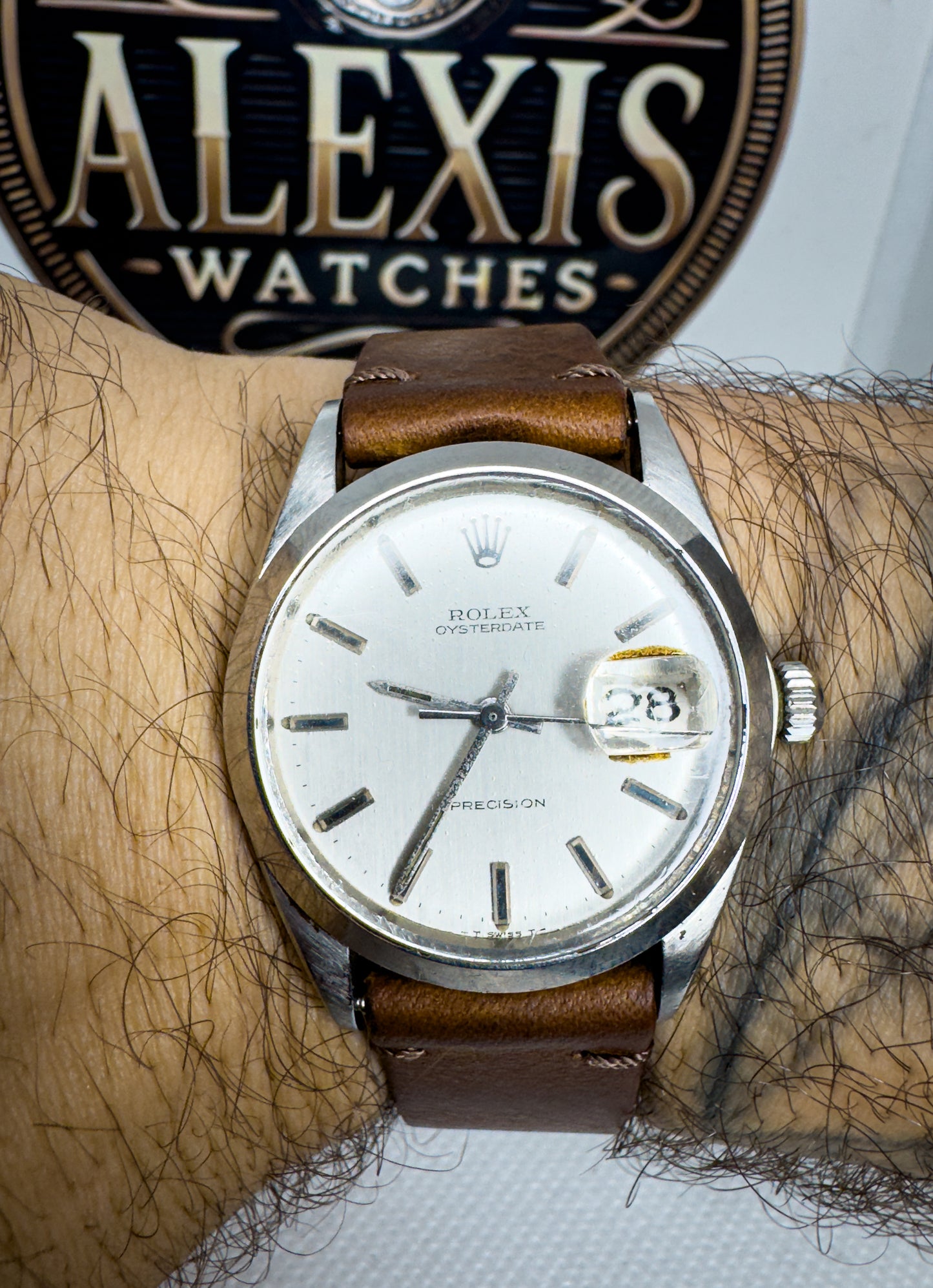 Rolex Oyster Precision Ref. 6694 - Vintage Uomo - Quadrante Raro