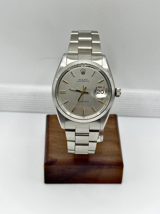 Rolex Oyster Precision 6694 - Dial Grey  - revisionato - garanzia - vintage