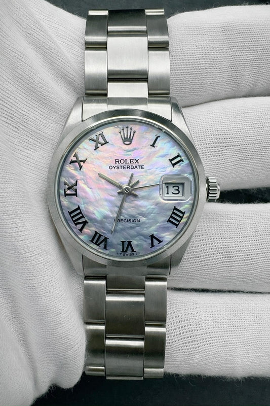 Rolex Oyster Precision Ref. 6694 - dial madreperla numeri romani - garanzia - revisionato