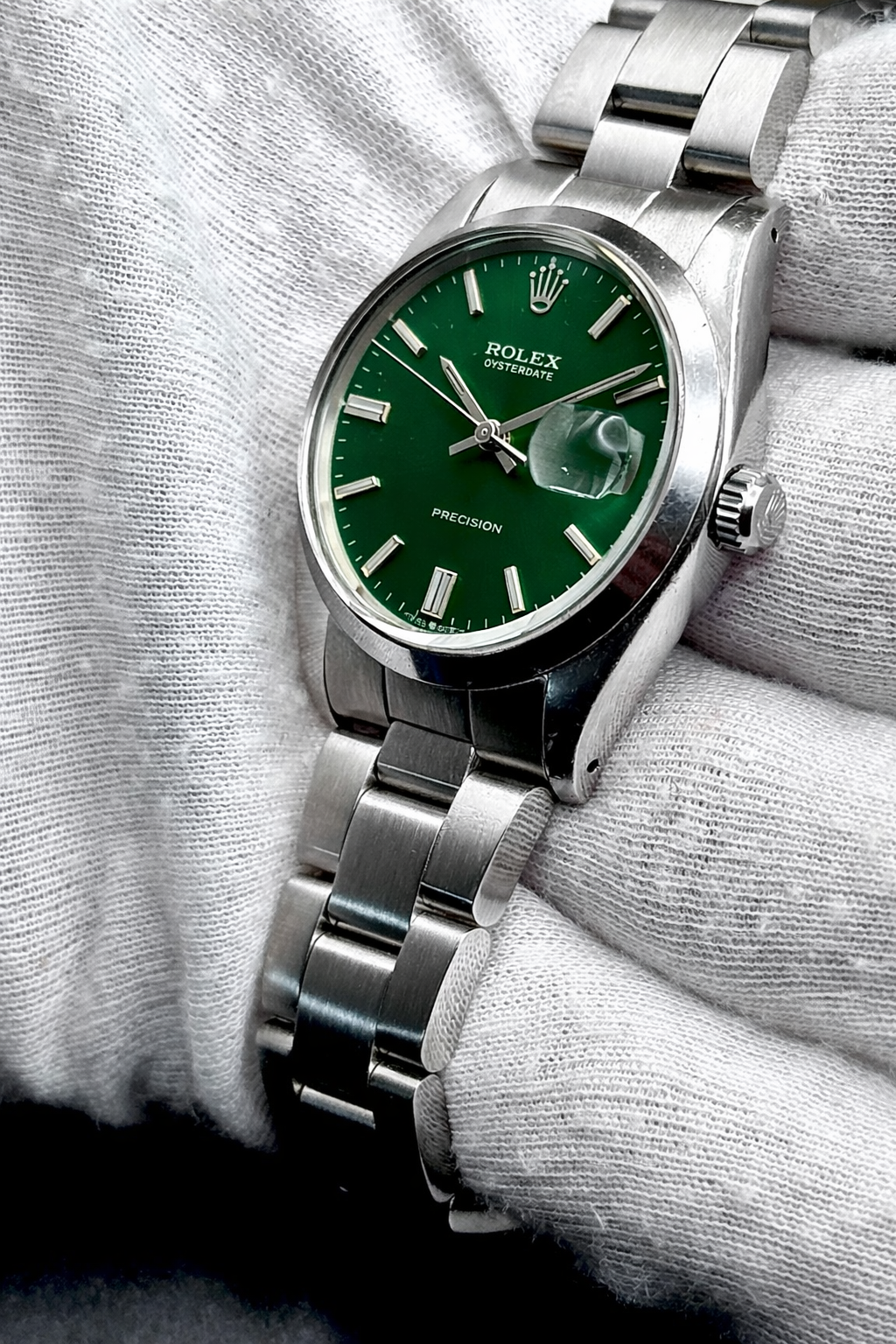 Rolex Oyster Precision ref. 6694 - dial verde - garanzia - revisionato