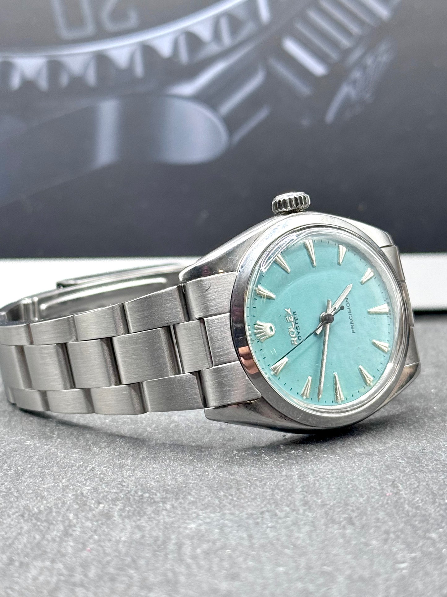 Rolex Oyster Precision Ref. 6426 dial Tiffany - garanzia negozio - revisionato