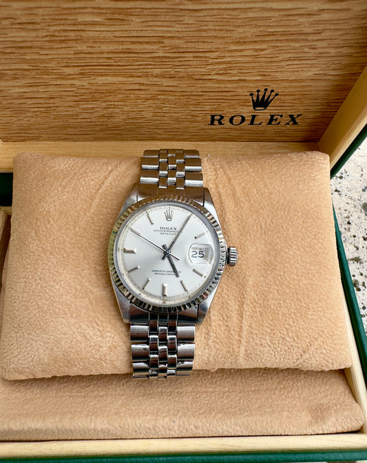 Rolex Datejust ref. 1601 dial silver