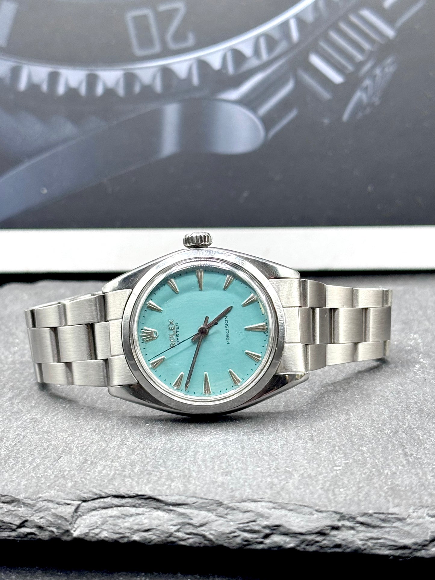 Rolex Oyster Precision Ref. 6426 dial Tiffany - garanzia negozio - revisionato