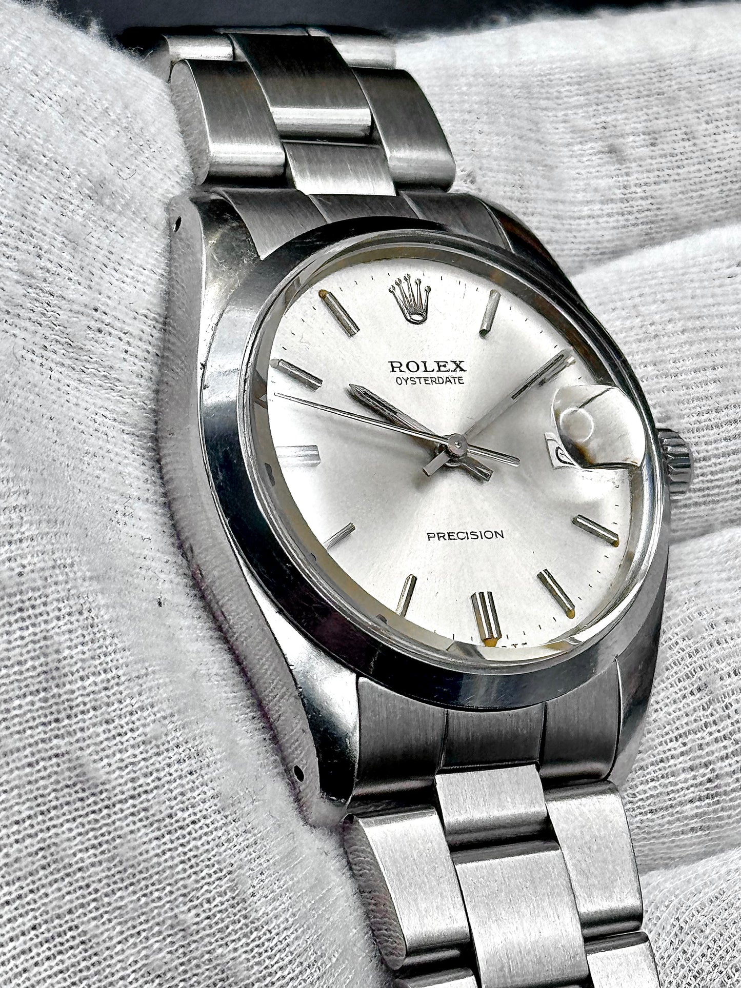 Rolex Oyster Precision Ref. 6694 - dial silver - garanzia - revisionato