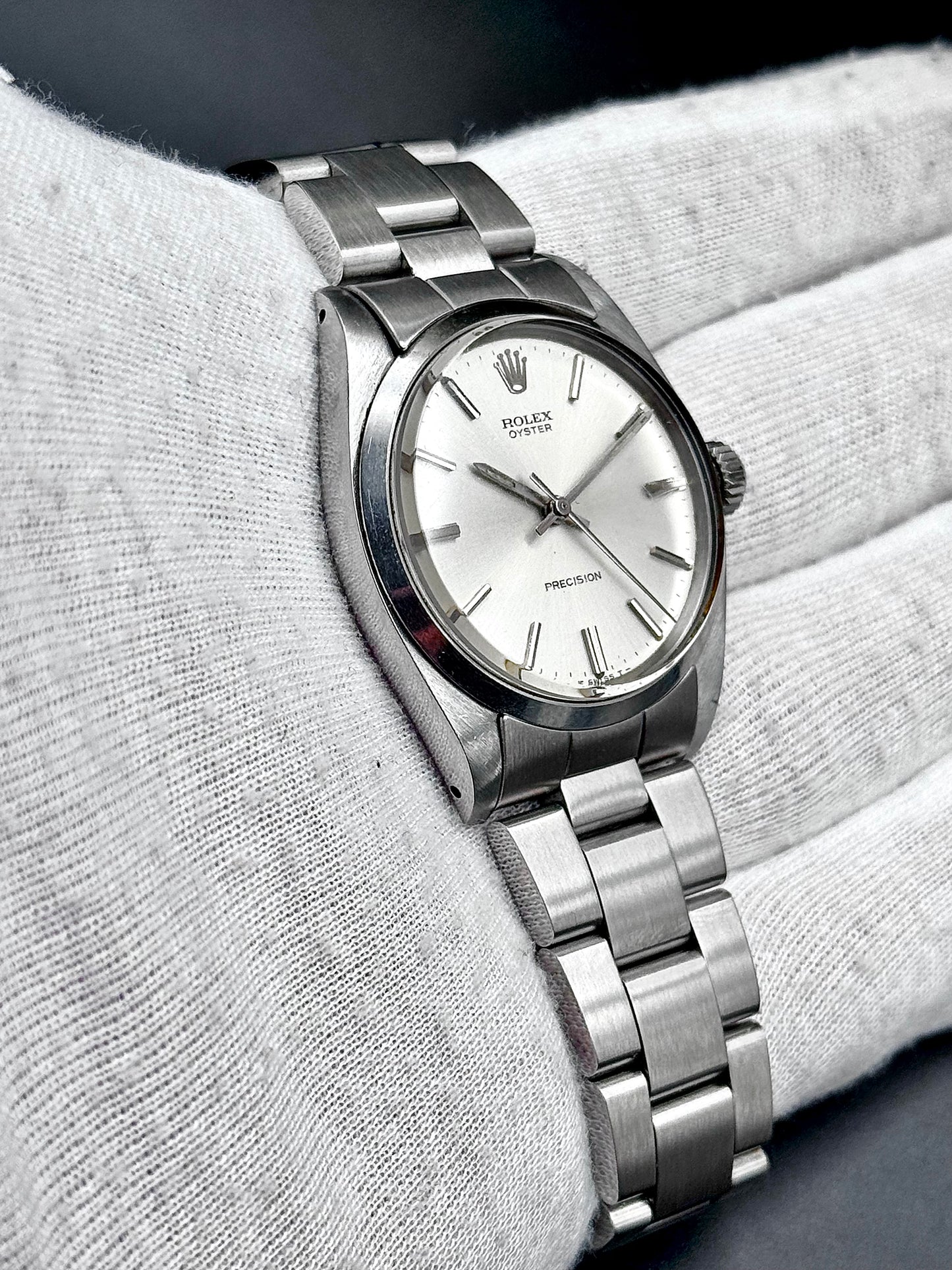Rolex Oyster Precision Ref. 6426 Quadrante Silver  - garanzia - revisionato