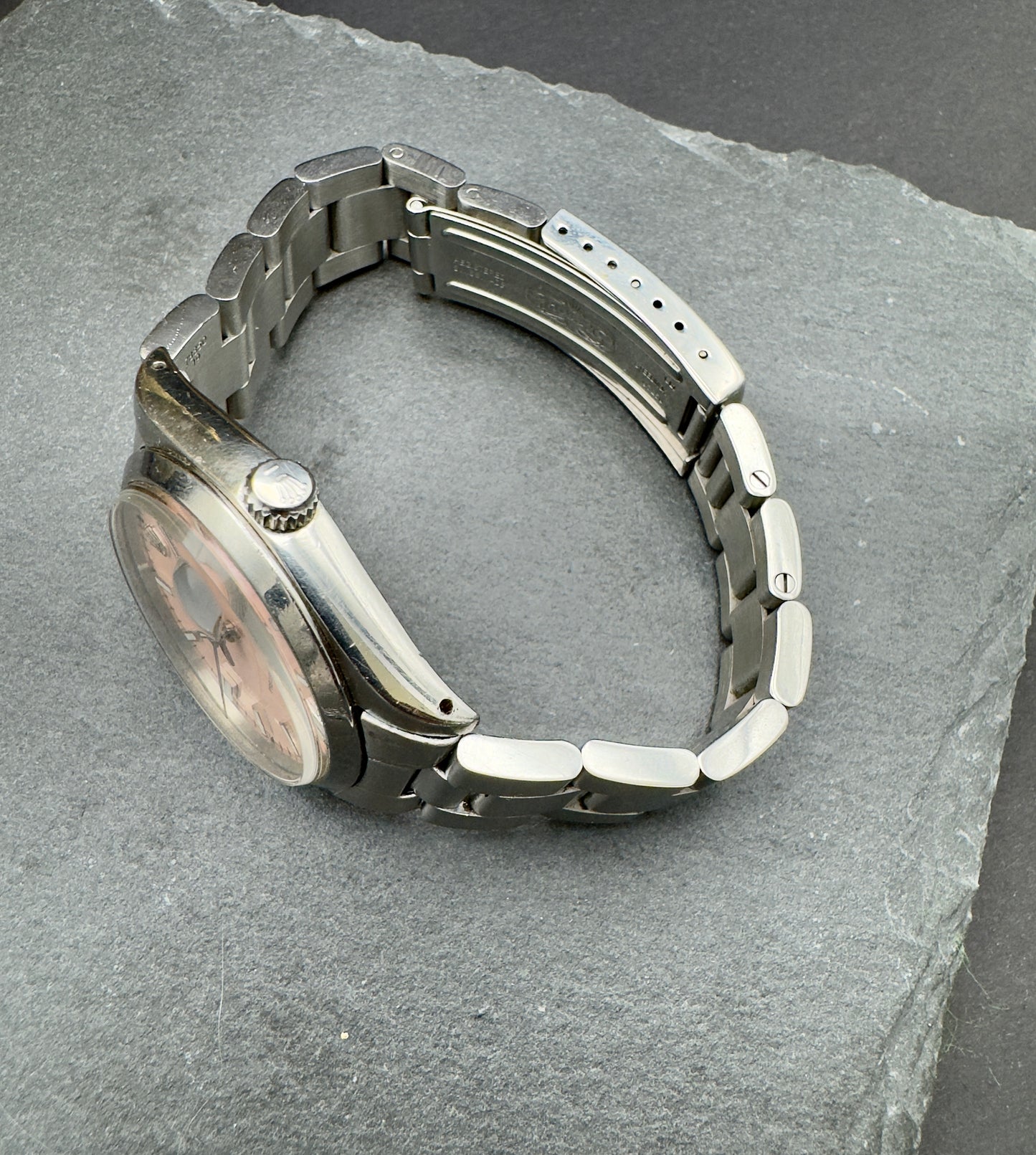 Rolex Oyster Precision Ref. 6694 dial rosa - dial silver - revisionato - garanzia