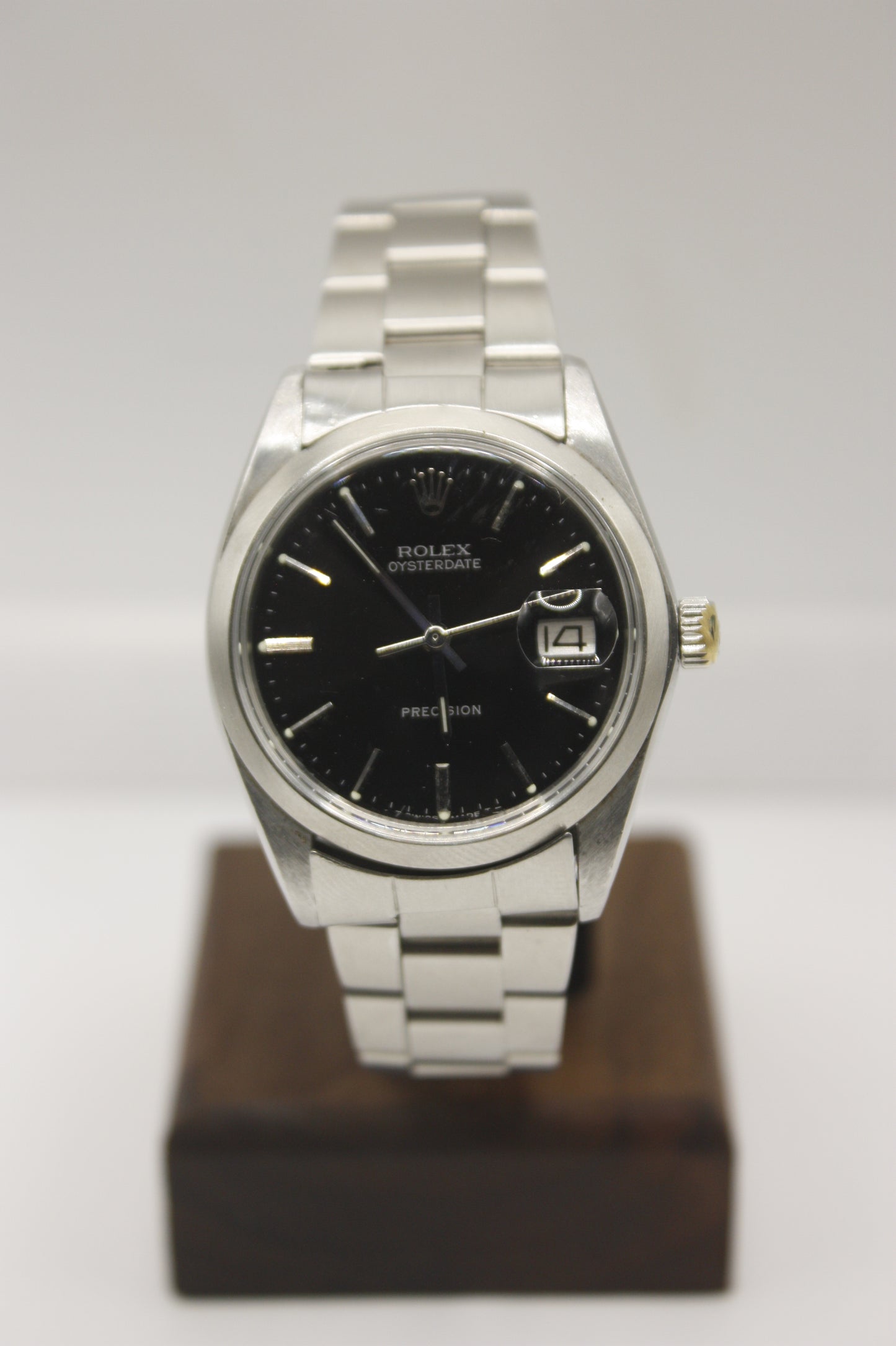Rolex Oyster Precision Ref. 6694 dial nero  - garanzia - revisionato