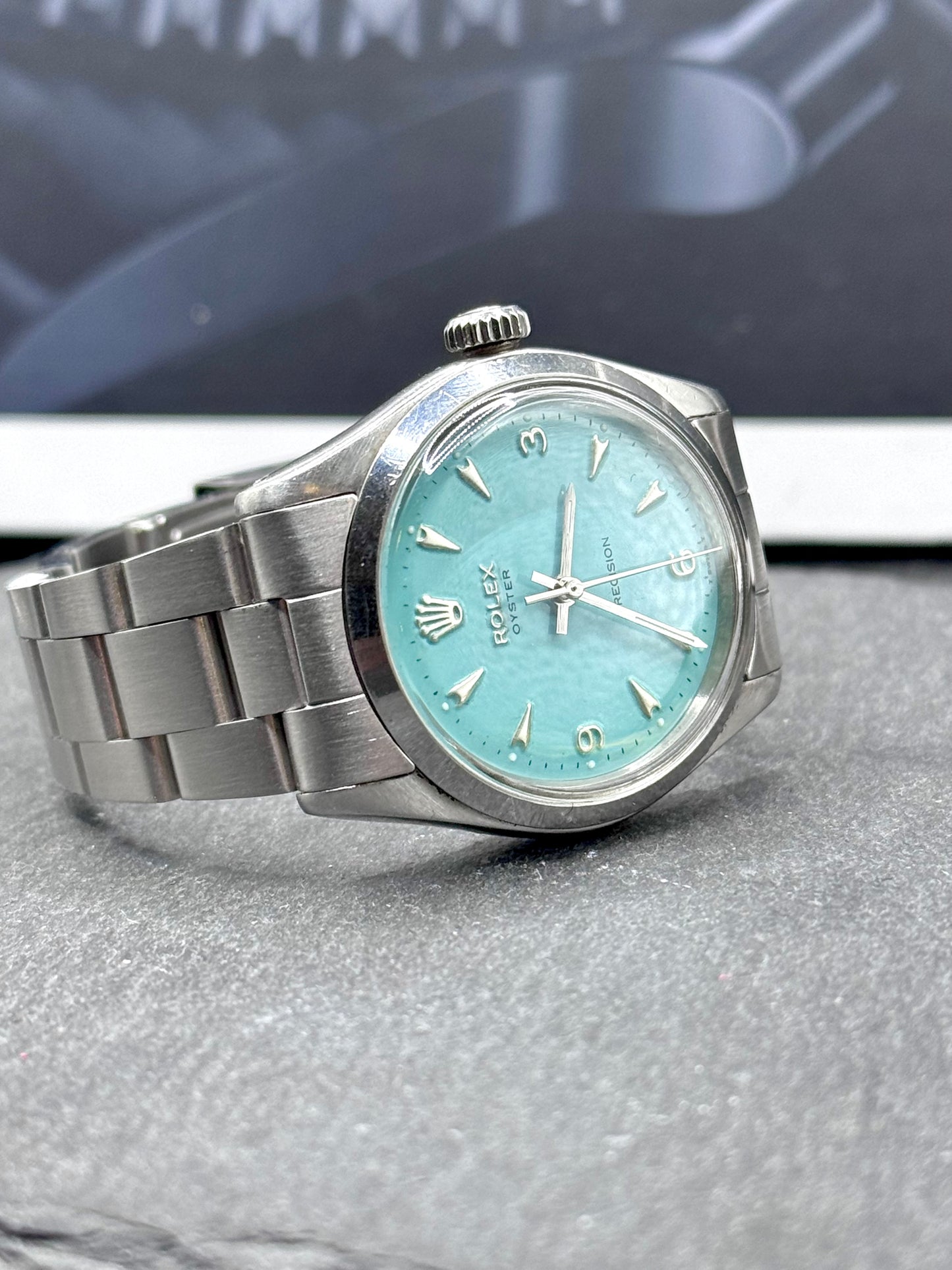 Rolex Oyster Precision Ref. 6282 dial Tiffany - garanzia negozio - revisionato