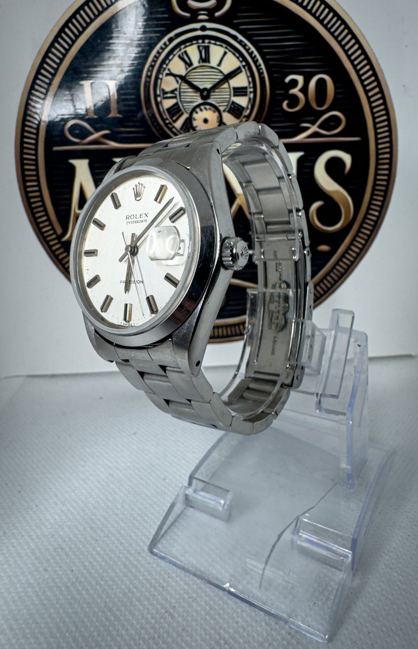Rolex Oyster Precision 6694 - Orologio Vintage Uomo - Vetro Zaffiro