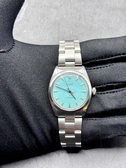 Rolex Oyster Precision Ref. 6426 dial Tiffany - garanzia negozio - revisionato