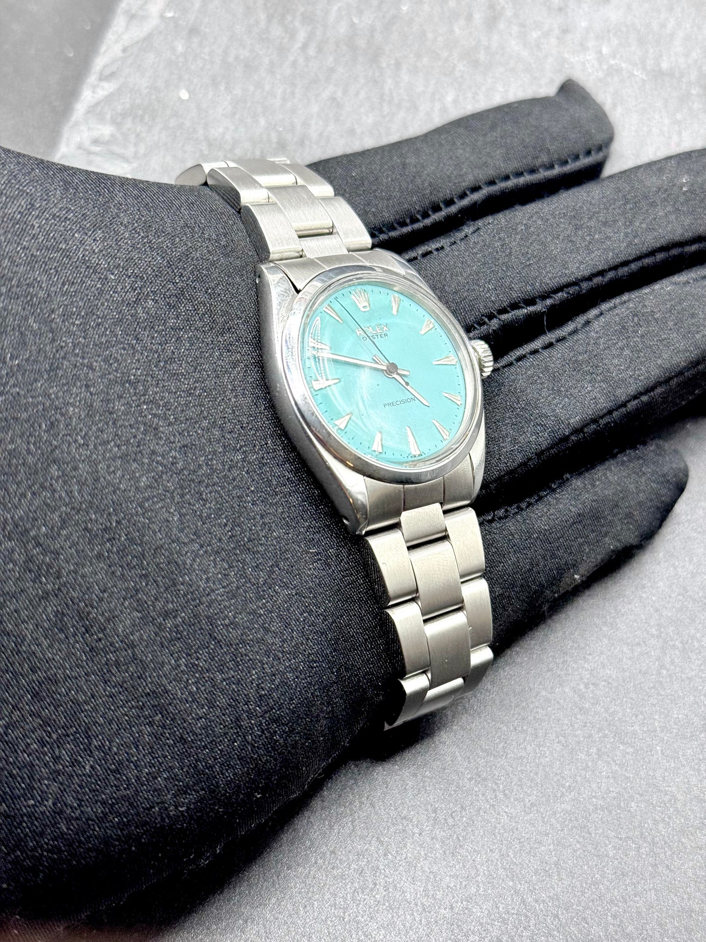 Rolex Oyster Precision Ref. 6426 dial Tiffany - garanzia negozio - revisionato