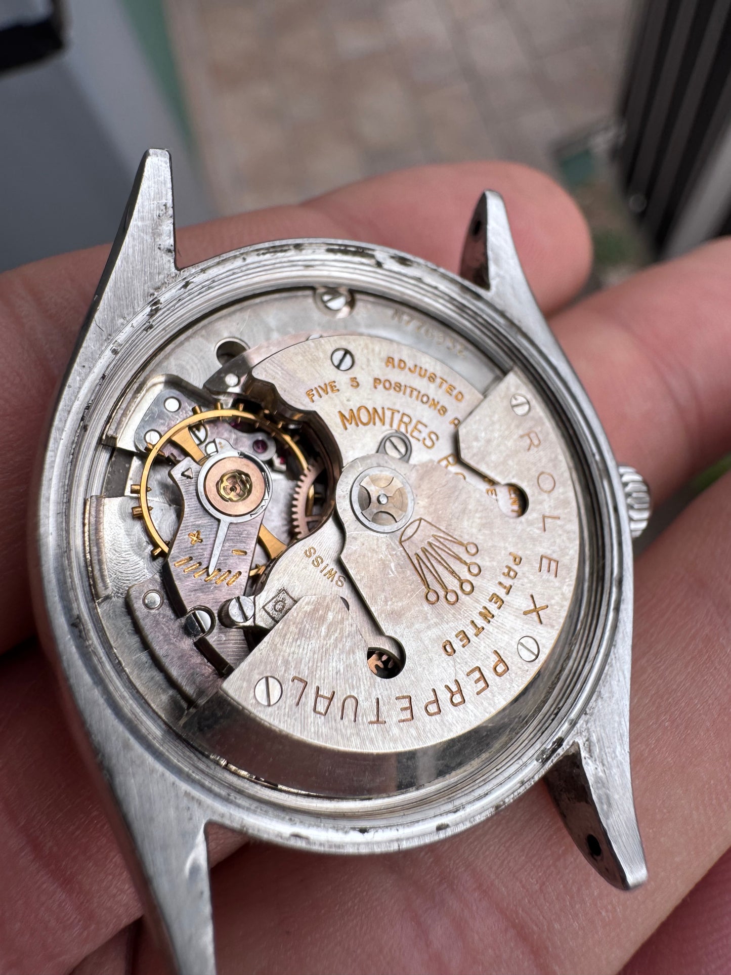 Rolex Oyster Perpetual Ref. 6569 – dial Tiffany  - garanzia - revisionato - vintage
