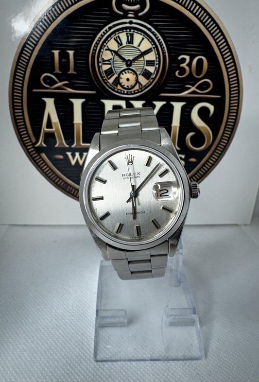 Rolex Oyster Precision 6694 - Orologio Vintage Uomo - Vetro Zaffiro