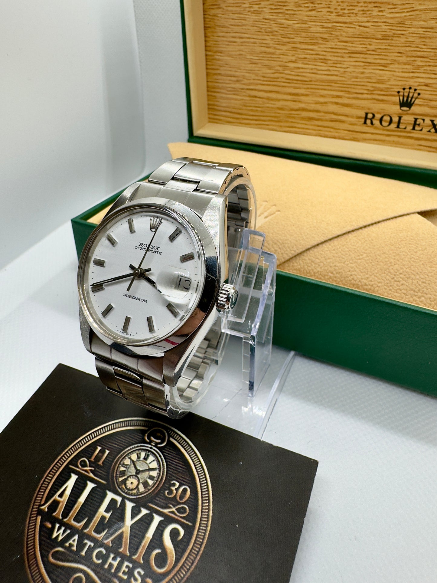 Rolex Oyster Precision ref. 6694 dial bianco