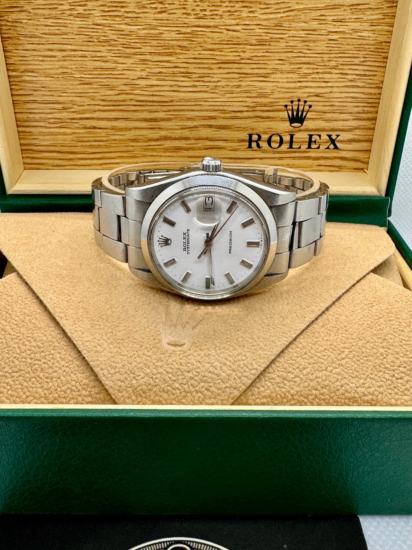 Rolex Oyster Precision ref. 6694 dial bianco