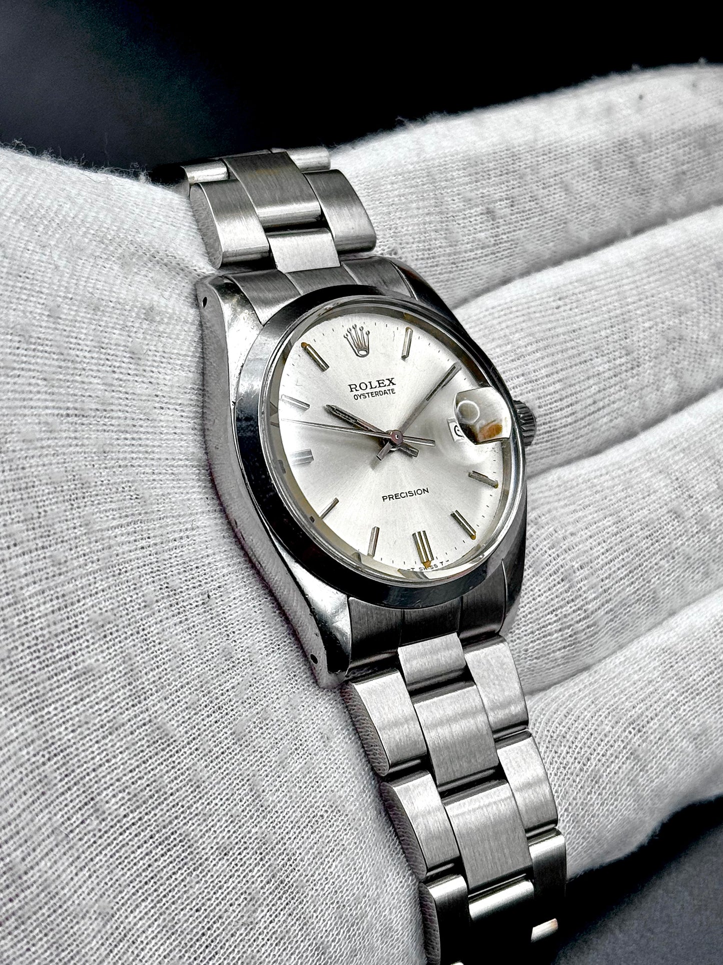 Rolex Oyster Precision Ref. 6694 - dial silver - garanzia - revisionato