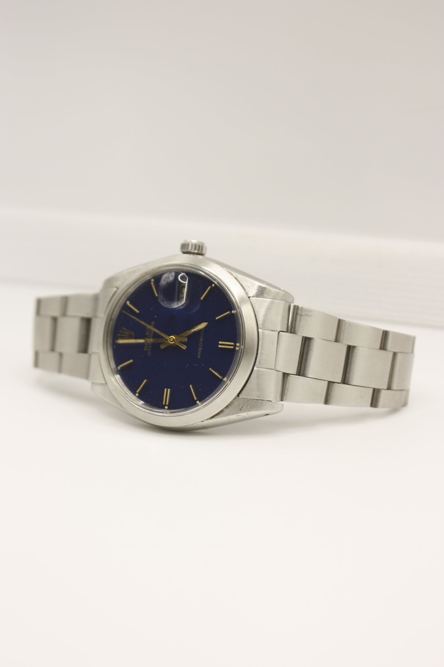 Rolex Oyster Precision Ref. 6694 dial blue - garanzia - revisionato
