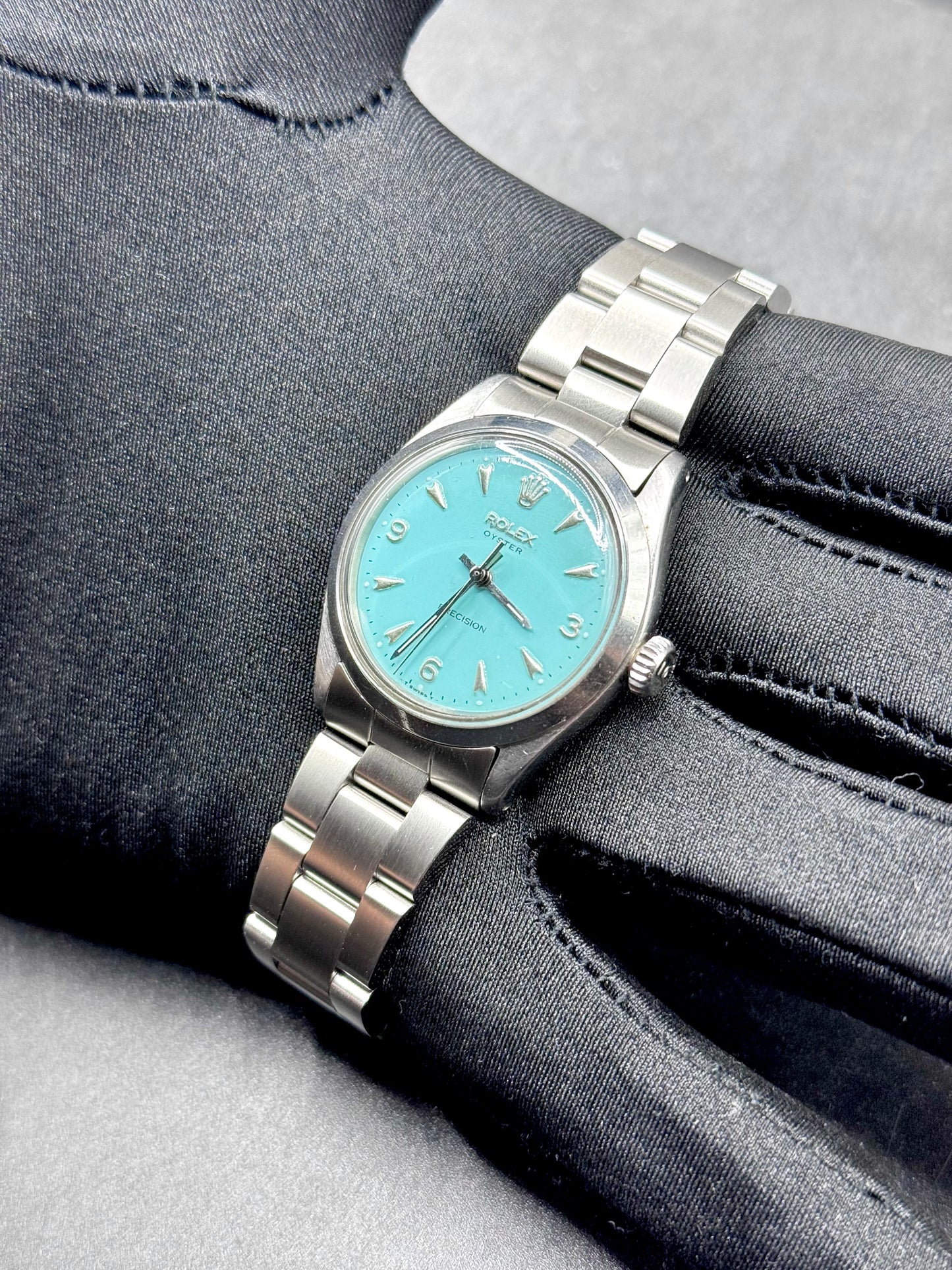 Rolex Oyster Precision Ref. 6282 dial Tiffany - garanzia negozio - revisionato