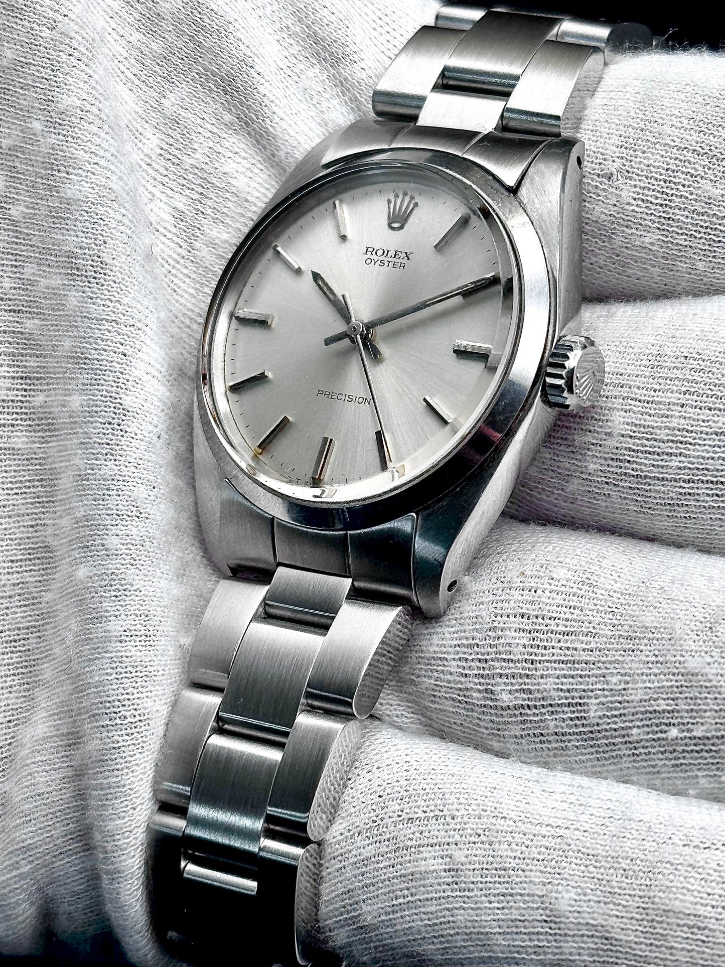 Rolex Oyster Precision Ref. 6426 Quadrante Silver  - garanzia - revisionato