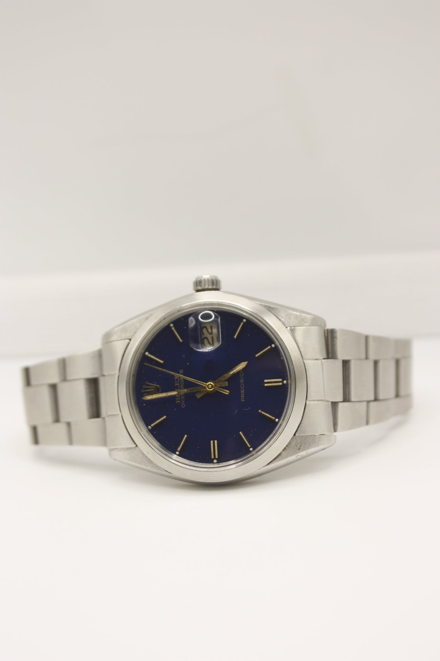 Rolex Oyster Precision Ref. 6694 dial blue - garanzia - revisionato