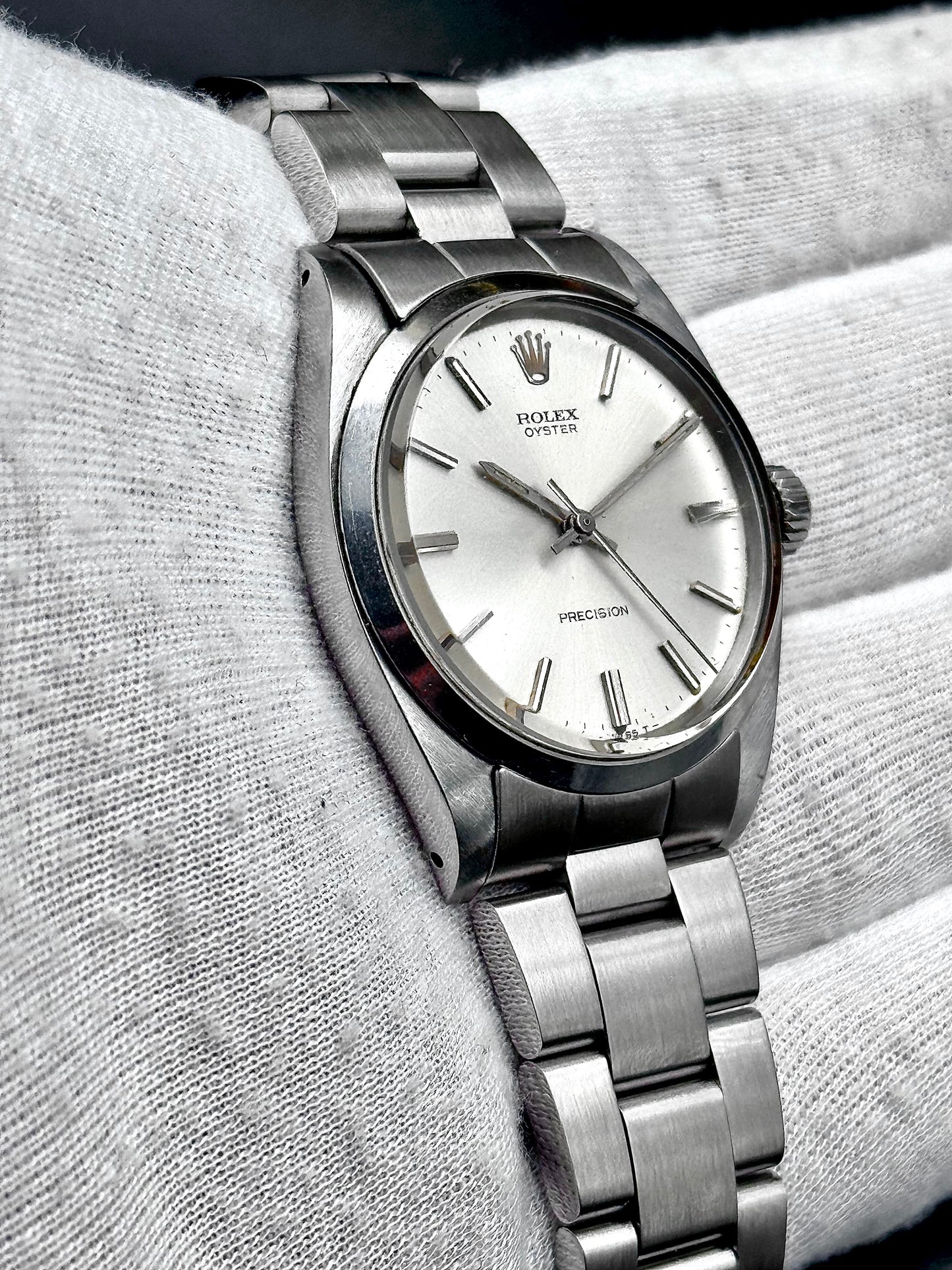 Rolex Oyster Precision Ref. 6426 Quadrante Silver  - garanzia - revisionato