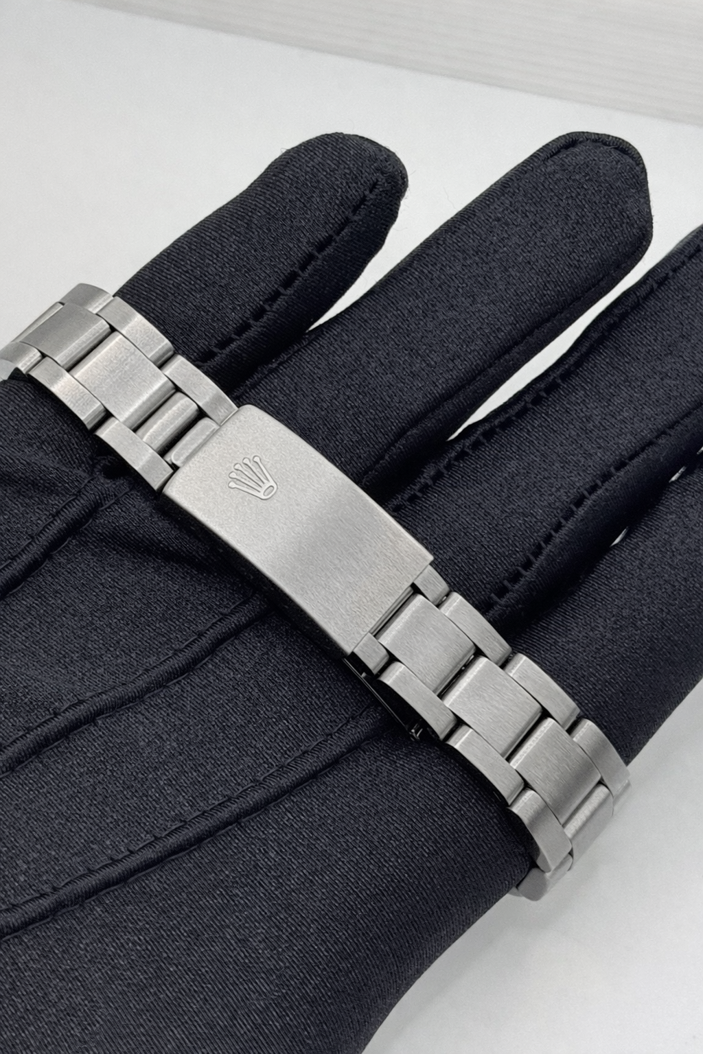 Rolex Oyster Perpetual Ref. 1500 - dial nero - garanzia - revisionato