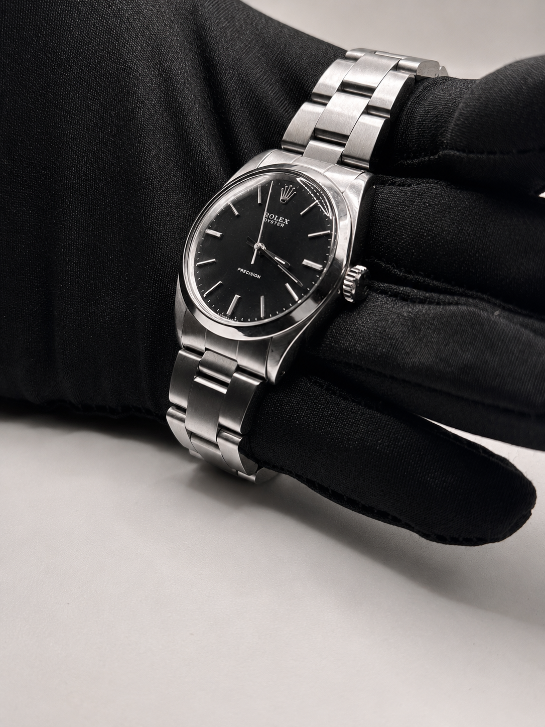 Rolex Oyster Precision Ref. 6426 dial nero - garanzia - revisionato