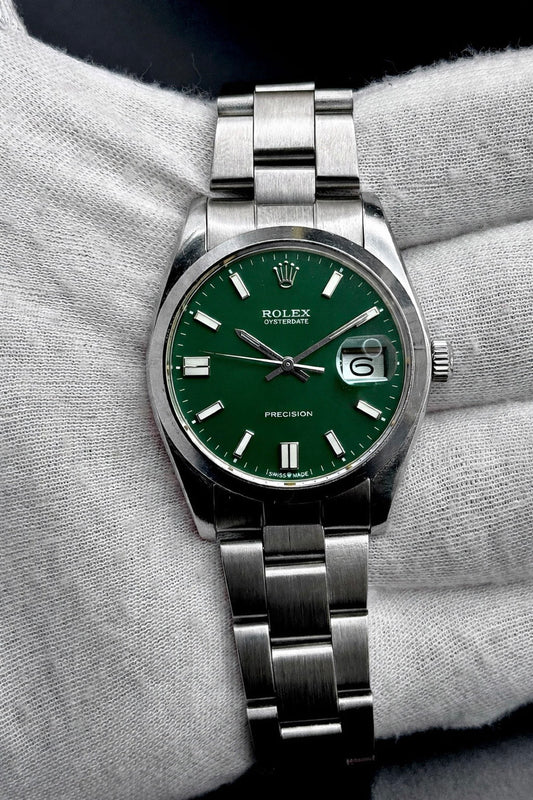 Rolex Oyster Precision ref. 6694 - dial verde - garanzia - revisionato