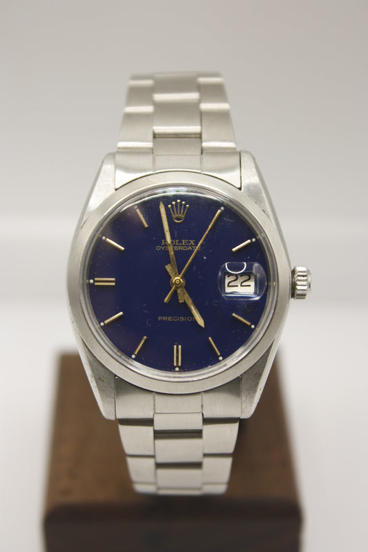 Rolex Oyster Precision Ref. 6694 dial blue - garanzia - revisionato