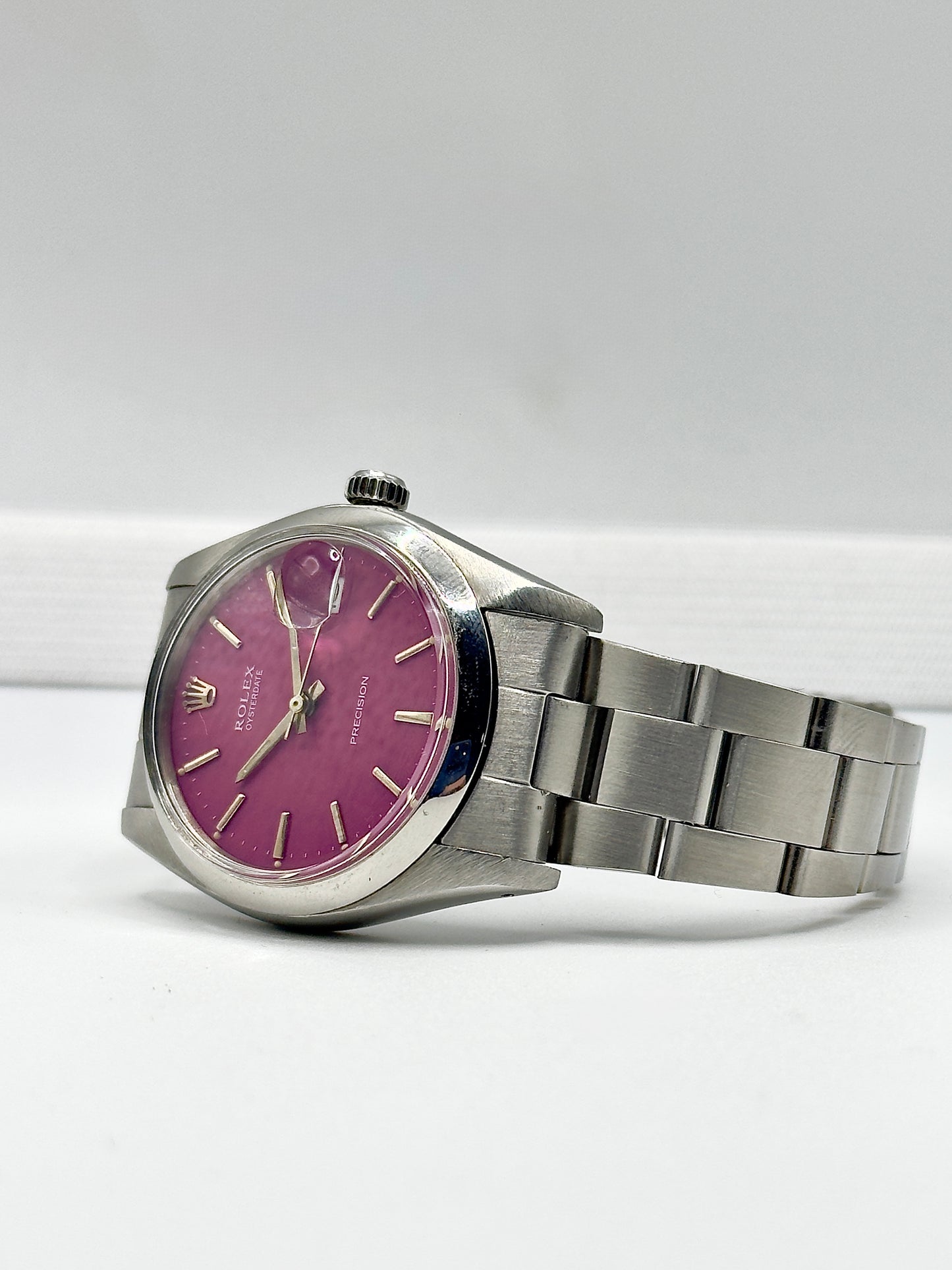 Rolex Oyster Precision 6694 - Dial Magenta Fucsia - vintage - revisionato - garanzia