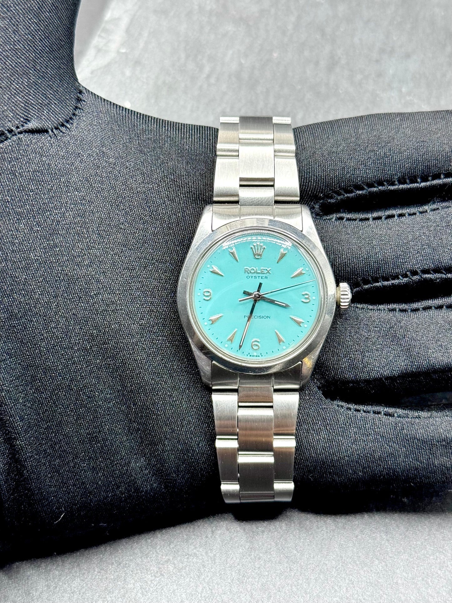 Rolex Oyster Precision Ref. 6282 dial Tiffany - garanzia negozio - revisionato