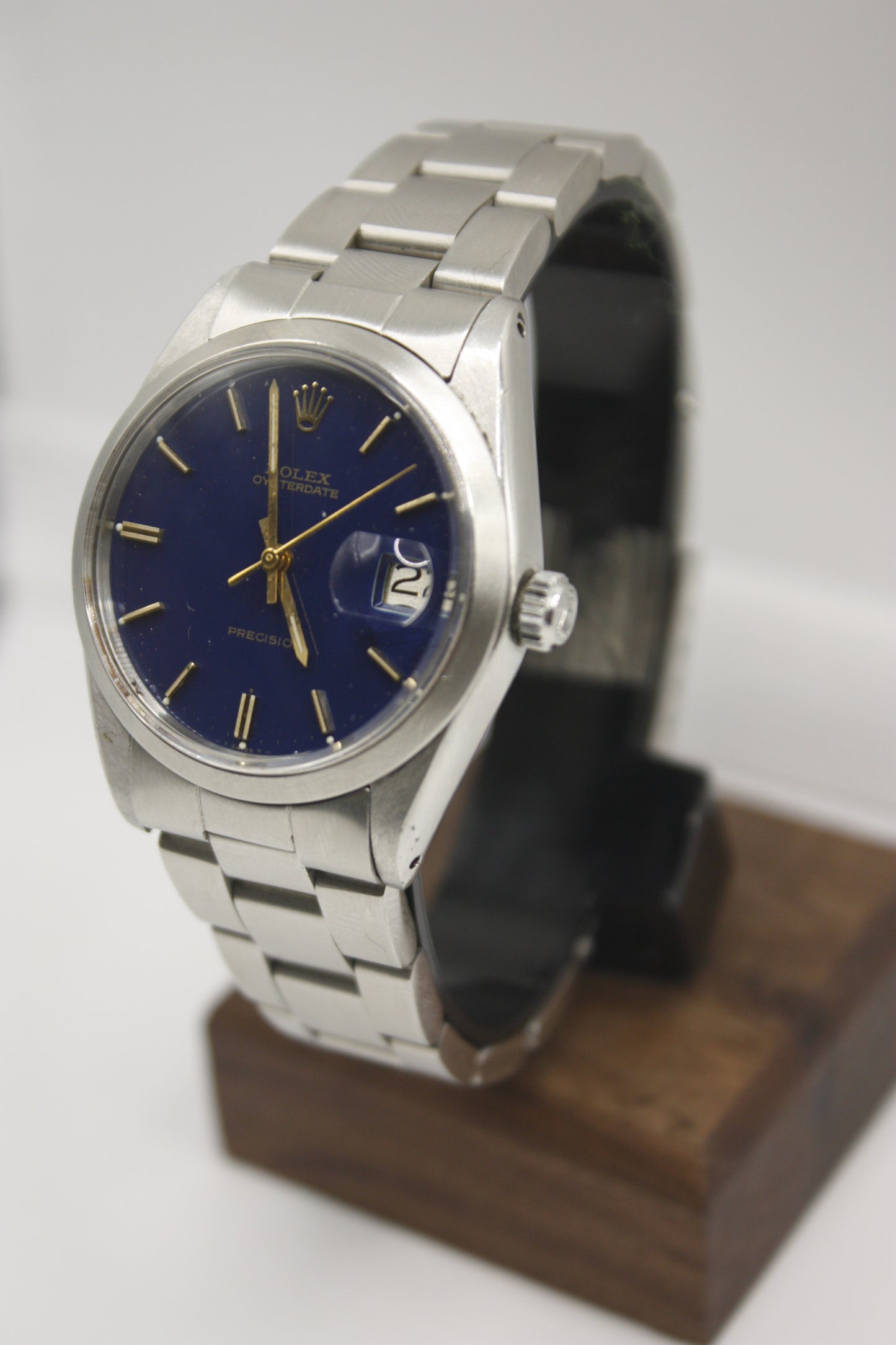 Rolex Oyster Precision Ref. 6694 dial blue - garanzia - revisionato