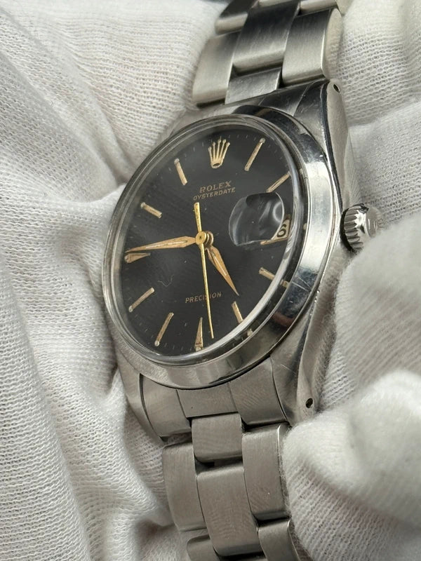 Rolex Oysterdate Precision Ref. 6694 dial nero – Garanzia - Revisione