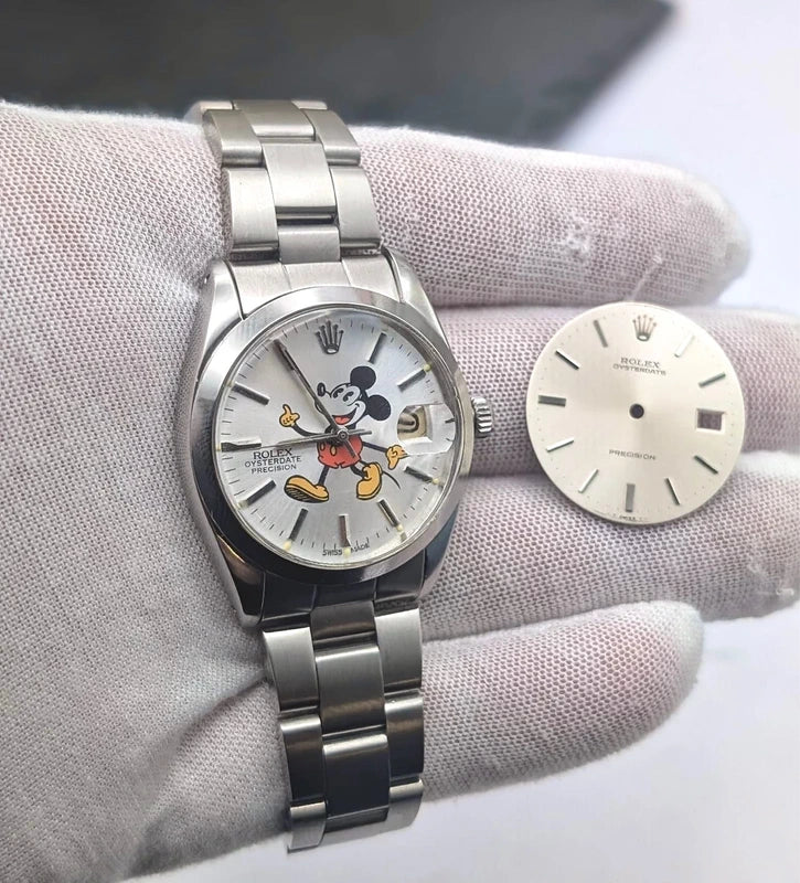 Rolex Oyster Precision Ref. 6094 – Quadrante Topolino + Originale – Orologio Vintage Uomo 34mm