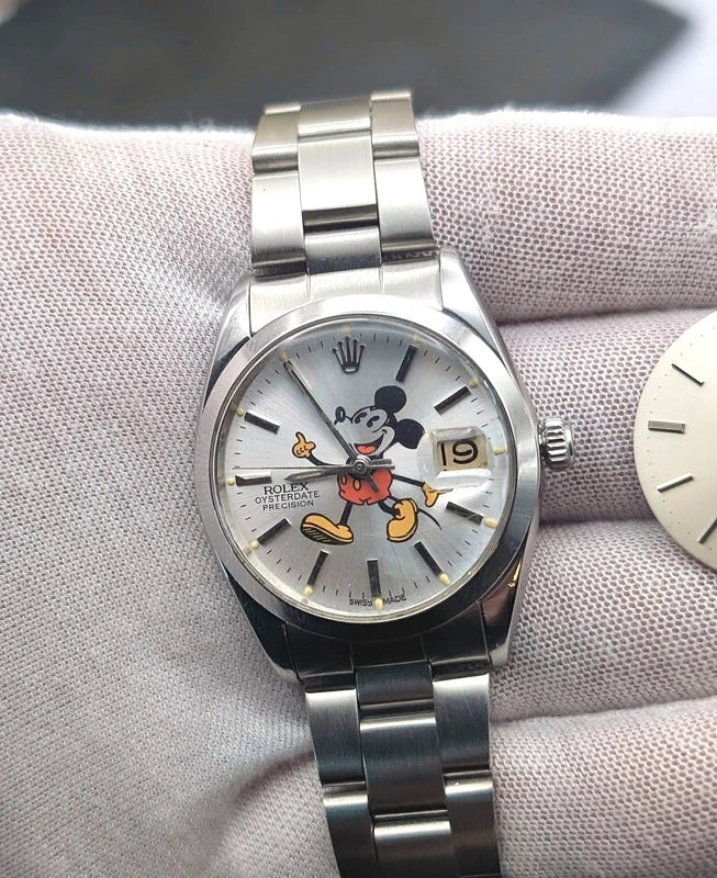 Rolex Oyster Precision Ref. 6094 – Quadrante Topolino + Originale – Orologio Vintage Uomo 34mm