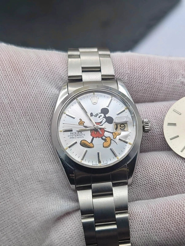 Rolex Oyster Precision Ref. 6094 – Quadrante Topolino + Originale – Orologio Vintage Uomo 34mm