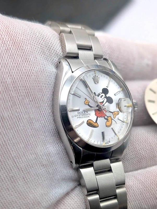 Rolex Oyster Precision Ref. 6094 – Quadrante Topolino + Originale – Orologio Vintage Uomo 34mm